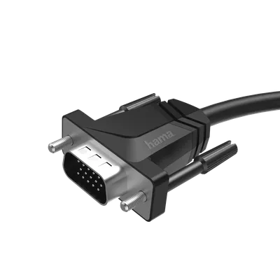 Kabllo Hama VGA-VGA, 1.50 m, e zezë - 2