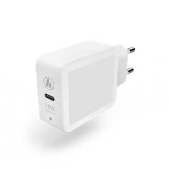 Karikues Hama Power Delivery (PD) / Qualcomm®, 18 watt, i bardhë, 183277