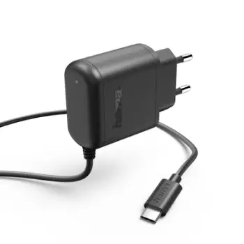 Karikues Hama per Smartphone, USB-C, 3 A, zezë, 1m 173617