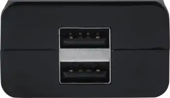 Karikues Hama, 2 USB Porte 2.1 A, i zi, 00223371