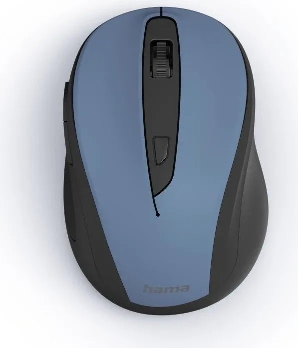 Maus me wireless Hama, i zi/i kaltër - 1