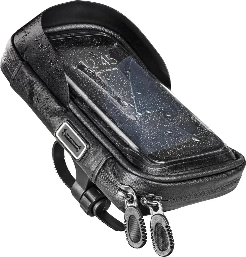 Mbajtëse celulari për biçikletë Hama Multi, 8-16 cm, e zezë - 1
