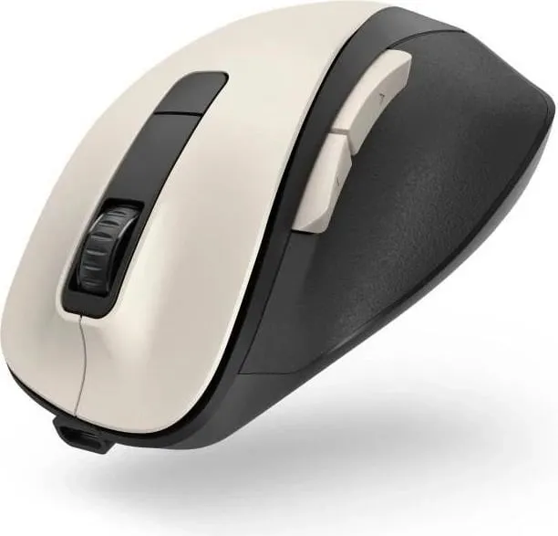 Maus me wireless Hama, bezhë/i zi - 2