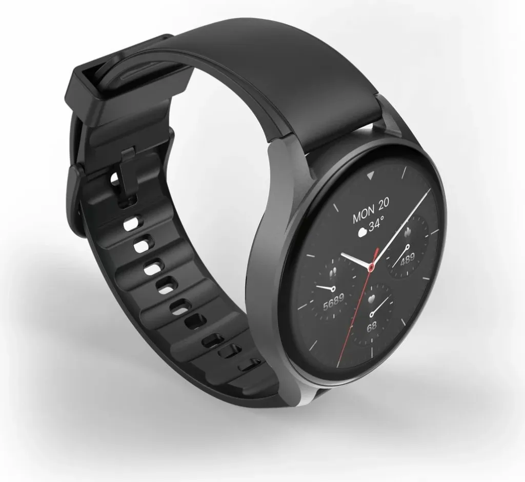 Smartwatch Hama 8900 GPS AMOLED 1.43", rrip silikoni, e zezë - 7