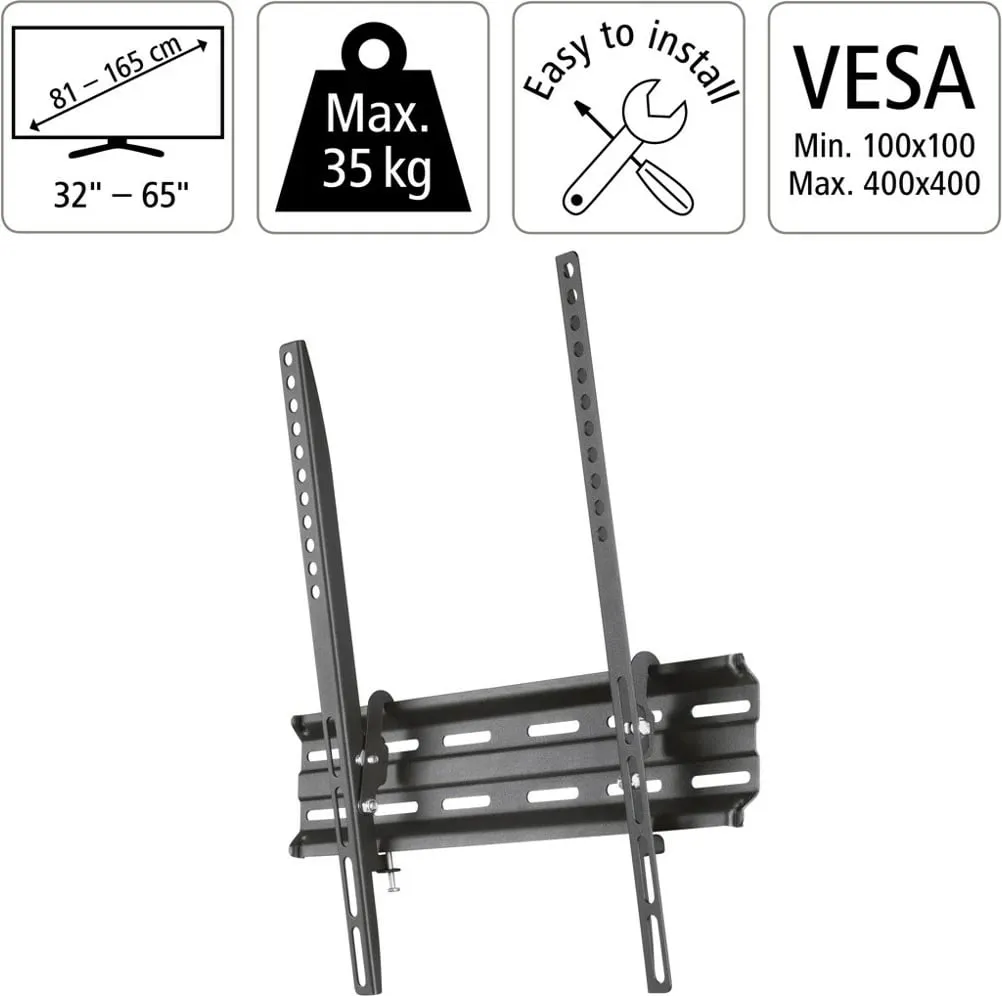Mbajtëse për TV Hama me pjerrësi, 32"- 65" - 7