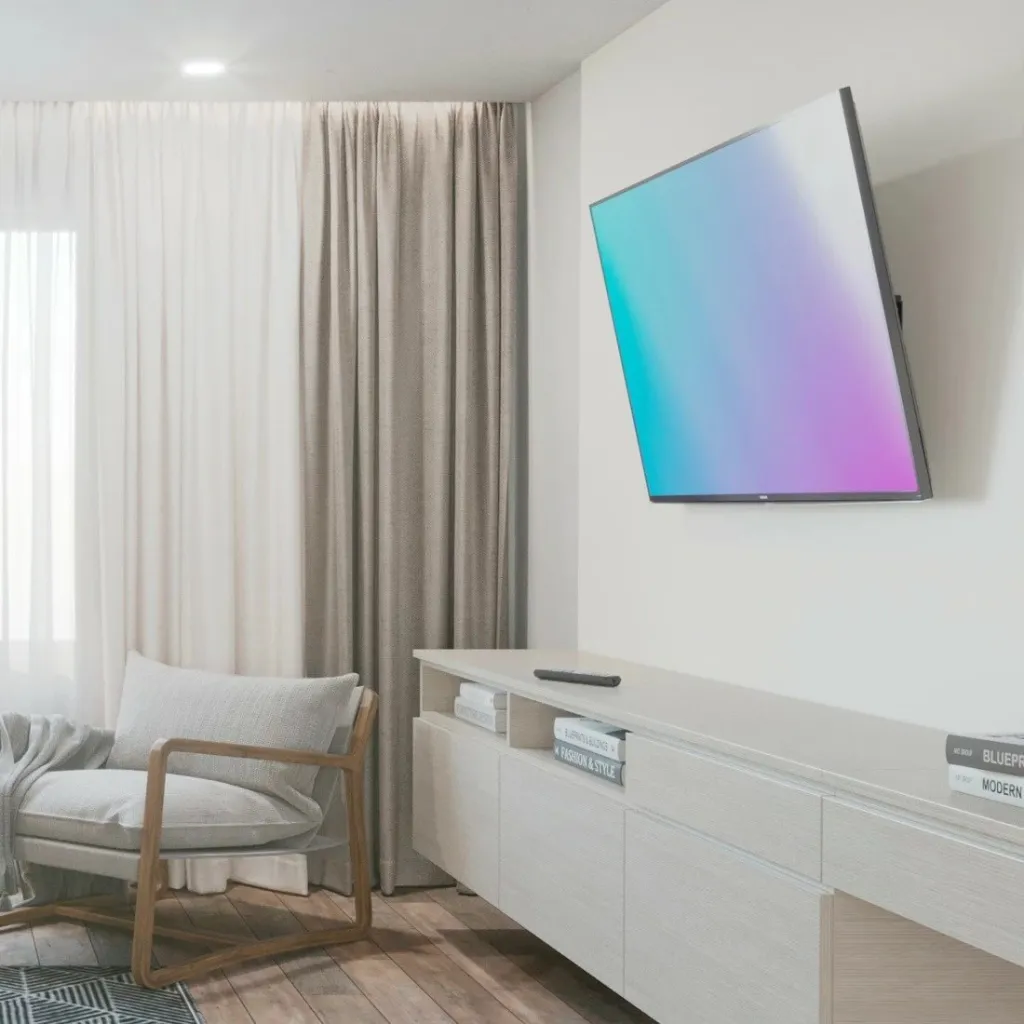 Mbajtëse për TV Hama me pjerrësi, 32"- 65" - 10