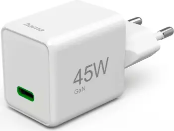 Karikues rrjeti Hama supermini 45W GaN PD/QC 1x USB-C, bardhë