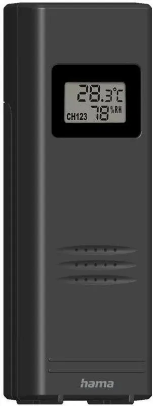 Sensor Hama TS39H për stacion moti, plastik, i zi - 1