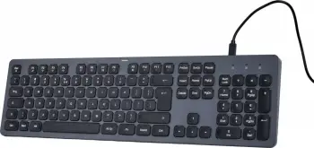 Tastierë Hama CK-400, 105 taste, USB, e zezë-gri
