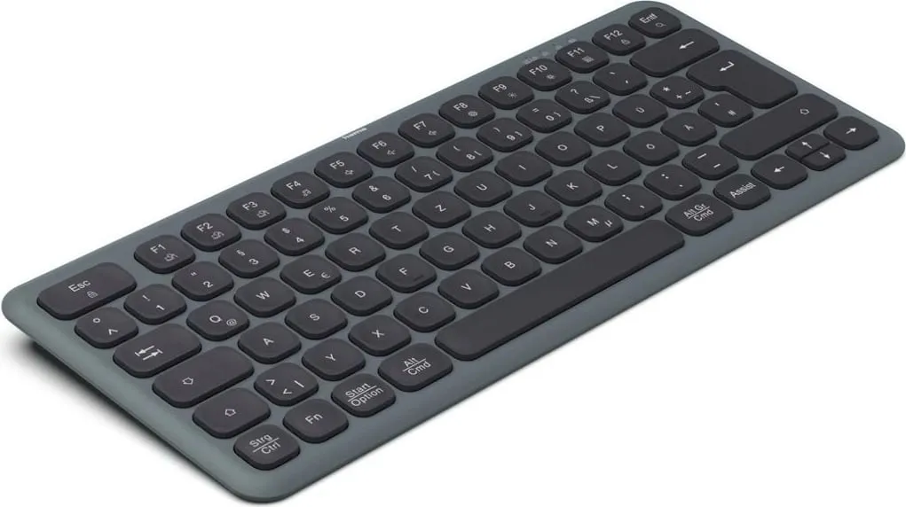 Tastierë Hama WK-500, multi-device, wireless, e zezë-gri - 3