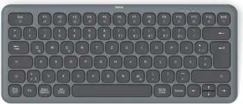 Tastierë Hama WK-500, multi-device, wireless, e zezë-gri