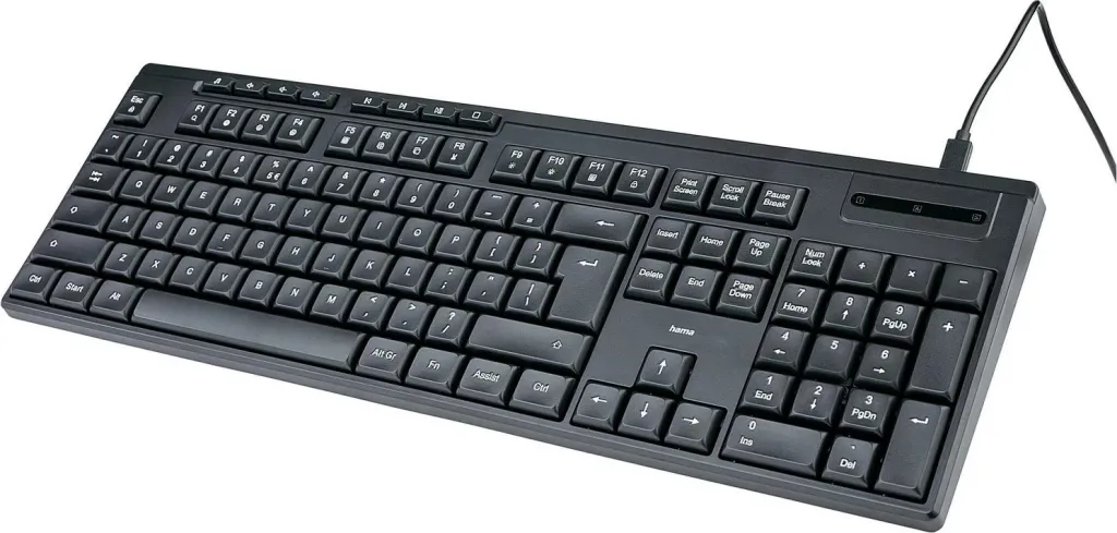 Tastierë Hama CK-100, me kabllo, e zezë - 2