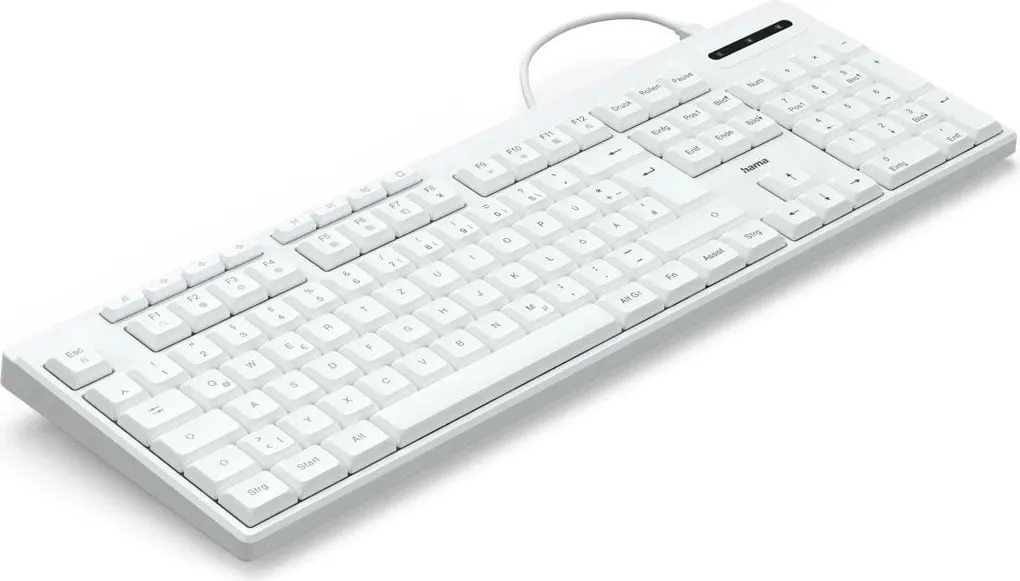 Tastierë Hama CK-200, USB, e bardhë - 3