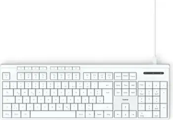 Tastierë Hama CK-200, USB, e bardhë