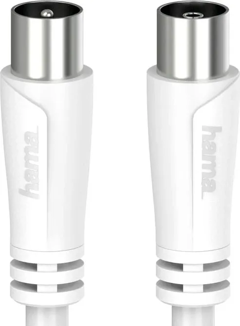 Kabel antene Hama 90DB 3m, bardhë - 1