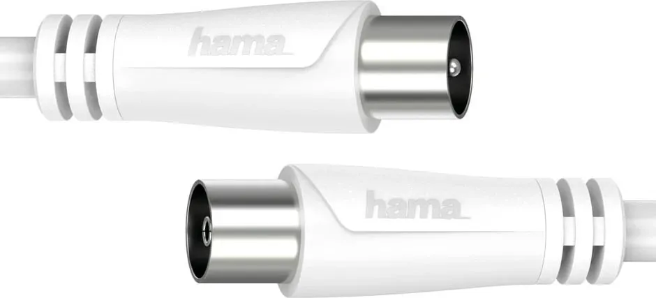 Kabel antene Hama 90DB 3m, bardhë - 2