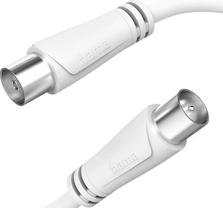 Kabel antene Hama 90DB 3m, bardhë - 3