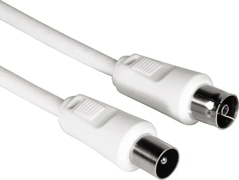 Kabel antene Hama 75DB 3m, bardhë - 1