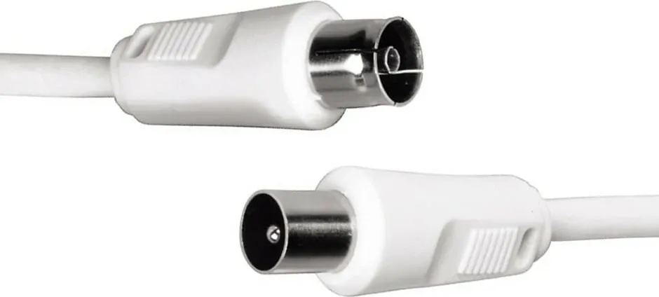 Kabel antene Hama 75DB 3m, bardhë - 2