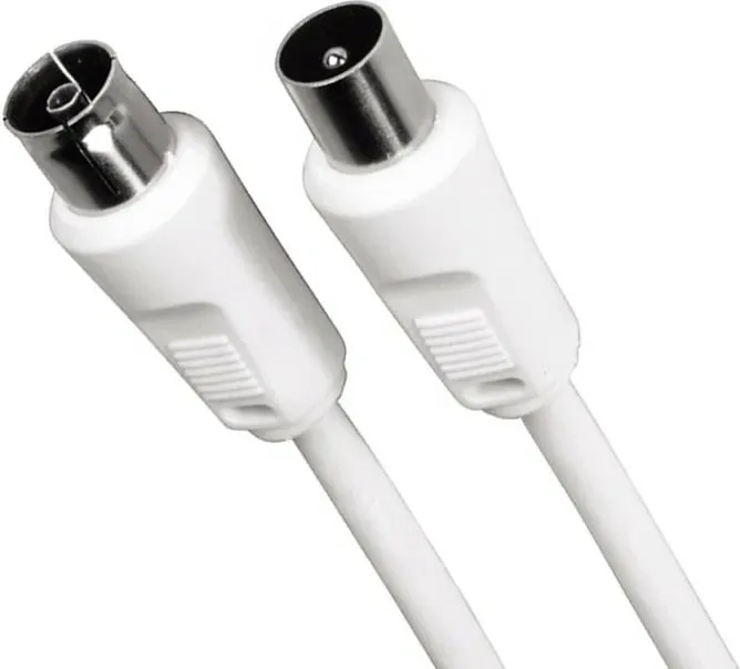 Kabel antene Hama 75DB 3m, bardhë - 3