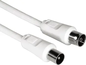 Kabel antene Hama 75DB 3m, bardhë