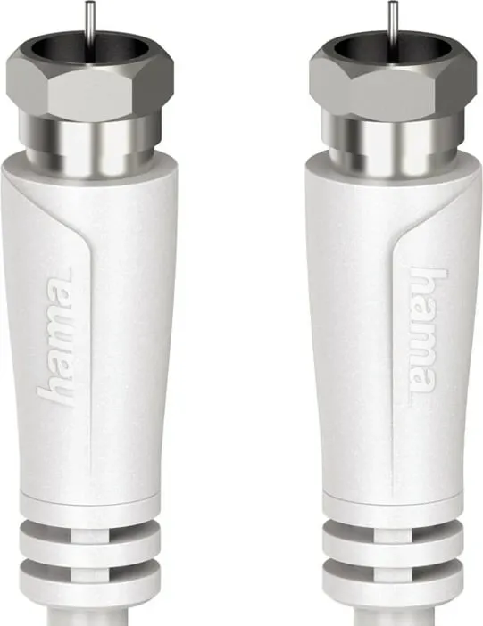 Kabel antene Hama 90DB, 1.5m, i bardhë - 1