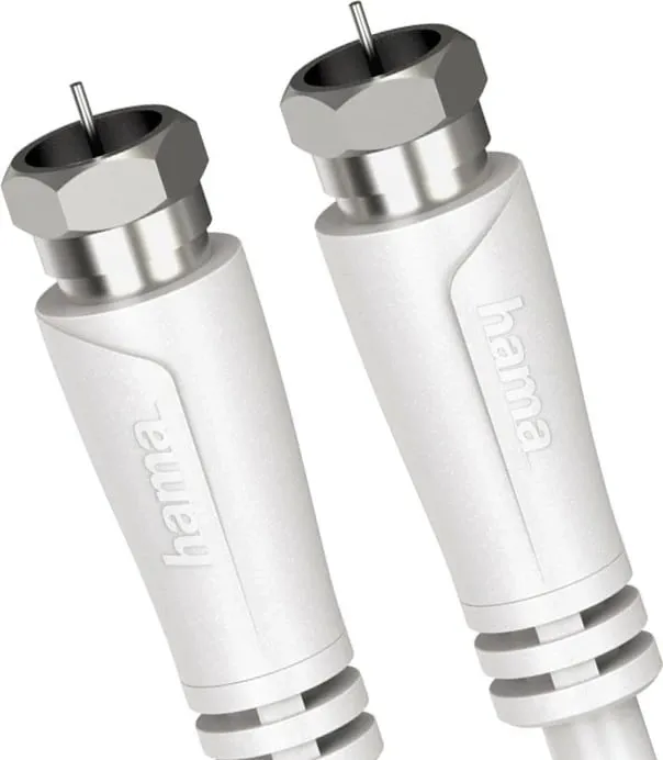 Kabel antene Hama 90DB, 1.5m, i bardhë - 3