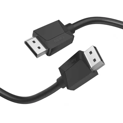 Kabllo Hama DisplayPort, DP 1.2, Ultra HD 4K, 1.50 m, e zezë - 3