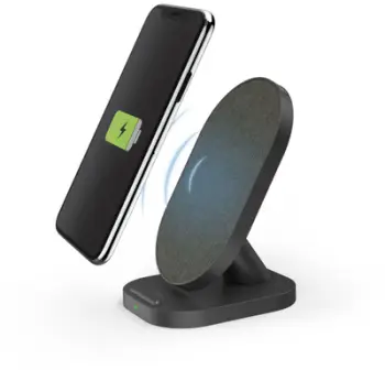 Karikues pa tela Hama "QI-FC10S-Fab", 10 W, i zi