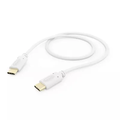 Kabllo karikimi Hama, USB-C - USB-C, 1.5 m, e bardhë - 1
