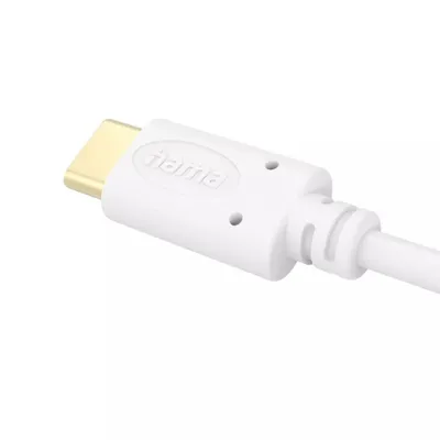 Kabllo karikimi Hama, USB-C - USB-C, 1.5 m, e bardhë - 4