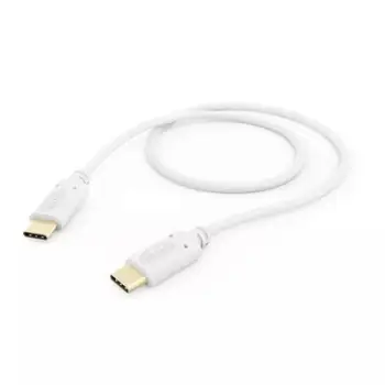 Kabllo karikimi Hama, USB-C - USB-C, 1.5 m, e bardhë