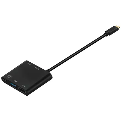 Konvertues Hama Multiport 4në1, 2x USB 3.1, HDMI dhe USB-C (data), 135729 - 2