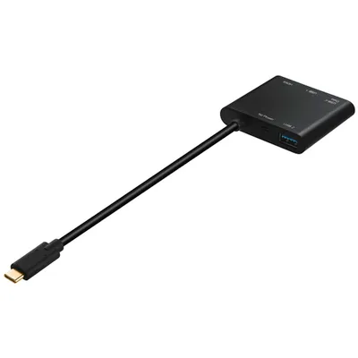 Konvertues Hama Multiport 4në1, 2x USB 3.1, HDMI dhe USB-C (data), 135729 - 3