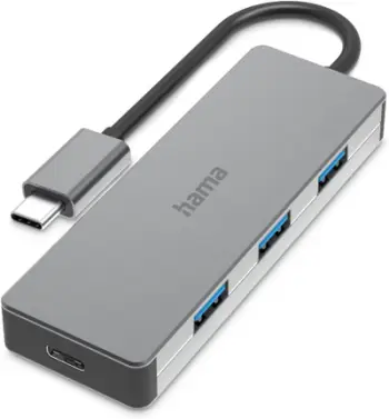 Hub Hama USB-C, 4 porte, USB 3.2 GEN2, 10 gbit/s