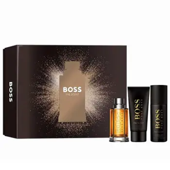 Set Hugo Boss The Scent, EDT 100 ml + deodorant 150 ml + xhel dushi 100 ml