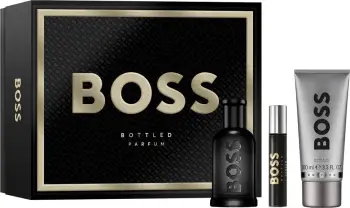 Set Eau de Parfum për meshkuj Hugo Boss Boss Bottled, 100ml + shower gel 100ml + parfum 10ml