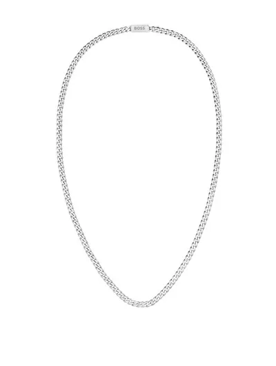 Qafore për meshkuj Hugo Boss 1580555, e argjendtë - 1