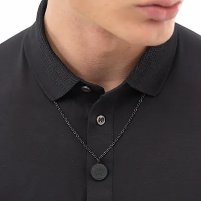 Qafore për meshkuj HUGO BOSS, e zezë - 3