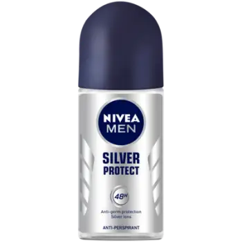 Deodorant Nivea Roll-On 48H Silver Protect, 50 ml