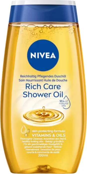 Xhel dushi Nivea Bath Care Oil, 200ml