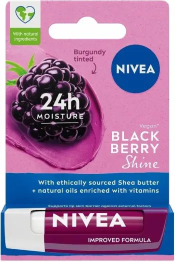 Balsam për buzë Nivea Pearly Shine për femra, 4.8g Pearly Shine