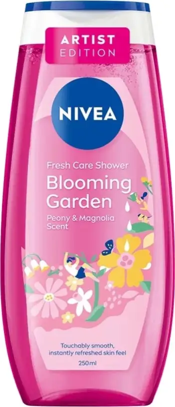 Xhel dushi për femra Nivea Blooming Garden, 250 ml