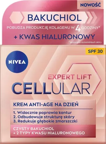 Krem nate për fytyrë Nivea Cellular Expert Lift Bakuchiol, anti-age, 50ml