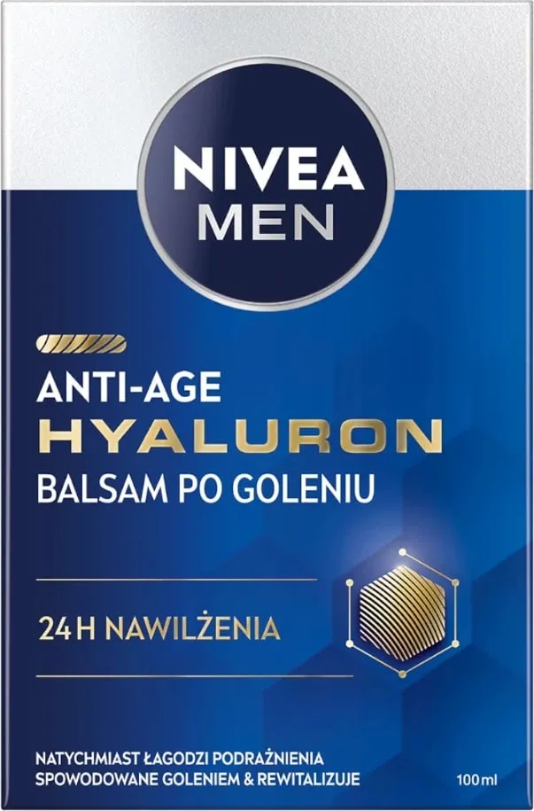 Balsam pas rrojës për meshkuj Nivea Hyaluron Anti-Wrinkle, 100ml - 1
