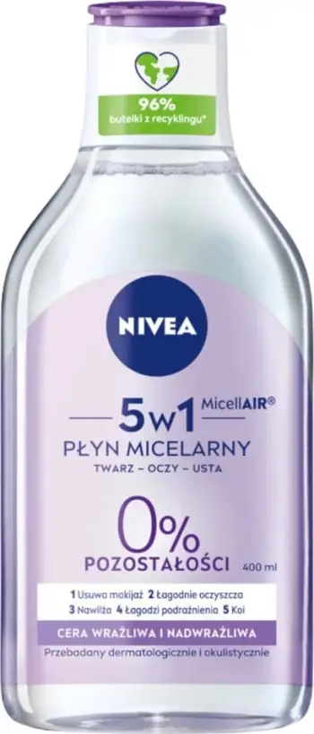 Lëng për heqjen e grimit Nivea Micell Air Skin Breathe, 400ml