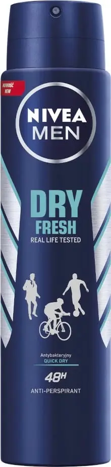 Deodorant për meshkuj Nivea Dry Fresh, 250 ml