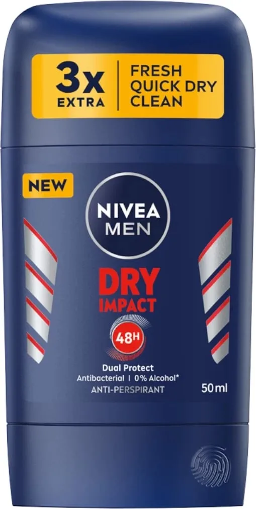 Deodorant stick Nivea Men Dry Impact për meshkuj 50ml - 1