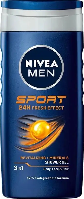 Xhel dushi për meshkuj Nivea Sport 250ml
