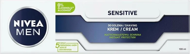 Krem rroje Nivea Men Sensitive, 100 ml - 1
